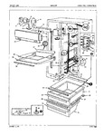 Diagram for 03 - Fresh Food Compartment