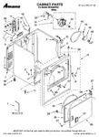 Diagram for 01 - Cabinet Parts