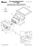 Diagram for 01 - Top And Console Parts