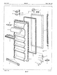 Diagram for 04 - Fresh Food Door