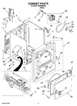 Diagram for 02 - Cabinet Parts