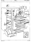 Diagram for 01 - Freezer Compartment