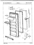 Diagram for 04 - Fresh Food Door