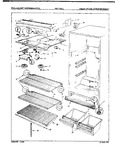 Diagram for 03 - Fresh Food Compartment