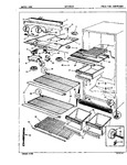 Diagram for 03 - Fresh Food Compartment