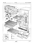 Diagram for 03 - Fresh Food Compartment