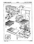 Diagram for 03 - Fresh Food Compartment