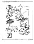 Diagram for 03 - Fresh Food Compartment