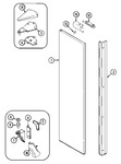 Diagram for 03 - Freezer Outer Door