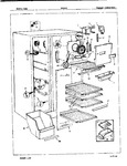 Diagram for 01 - Freezer Compartment