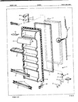 Diagram for 04 - Fresh Food Door