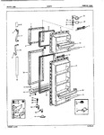 Diagram for 02 - Freezer Door