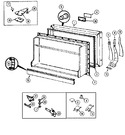 Diagram for 02 - Freezer Door