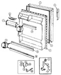 Diagram for 04 - Fresh Food Door