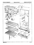 Diagram for 03 - Fresh Food Compartment