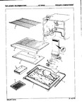 Diagram for 01 - Freezer Compartment