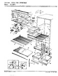 Diagram for 03 - Fresh Food Compartment