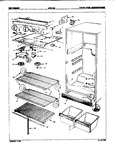 Diagram for 03 - Fresh Food Compartment