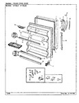 Diagram for 04 - Fresh Food Door