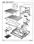 Diagram for 01 - Freezer Compartment