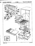 Diagram for 02 - Fresh Food Compartment