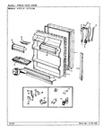 Diagram for 05 - Fresh Food Door