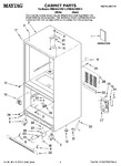 Diagram for 01 - Cabinet Parts