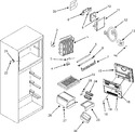 Diagram for 02 - Freezer Compartment