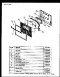 Diagram for 04 - Oven Door Parts