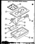 Diagram for 10 - Top Burner Module Assy