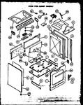 Diagram for 03 - Lower Oven Cabinet Assy