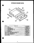 Diagram for 07 - Storage Drawer Parts