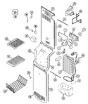 Diagram for 03 - Freezer Compartment