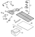 Diagram for 05 - Fresh Food Compartment