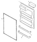 Diagram for 06 - Fresh Food Inner Door