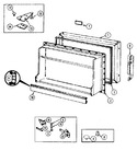 Diagram for 02 - Freezer Door