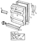 Diagram for 04 - Fresh Food Door