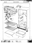 Diagram for 03 - Fresh Food Compartment