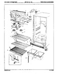 Diagram for 03 - Fresh Food Compartment