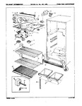 Diagram for 01 - Freezer Compartment