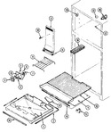 Diagram for 01 - Freezer Compartment