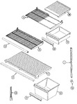 Diagram for 08 - Shelves & Accessories