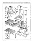 Diagram for 03 - Fresh Food Compartment