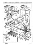 Diagram for 03 - Fresh Food Compartment