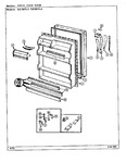 Diagram for 04 - Fresh Food Door