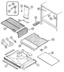 Diagram for 01 - Freezer Compartment