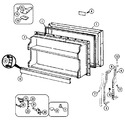 Diagram for 02 - Freezer Door