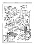 Diagram for 03 - Fresh Food Compartment