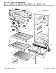 Diagram for 03 - Fresh Food Compartment