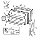 Diagram for 02 - Freezer Door